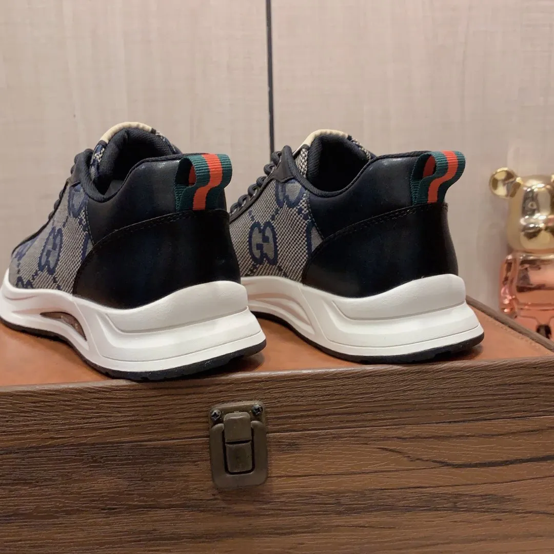 Men's Men's Shoes💰420💰💰🎩🎩[Lightning][Lightning] "Gucci*" The latest and most popular casual sports shoes, top brand [seduce] luxury~purchase, top~quality. [Strong] The upper is made of imported breathable cowhide with material ➕ breathable sheepskin feet (•) and fine workmanship. The original stylish and stylish soft rubber wear-resistant and non-slip outsole is light and comfortable on the feet. The real thing looks better when photographed in real life. 122: code: 38-44, can be customized to 45, 2️⃣ colors available